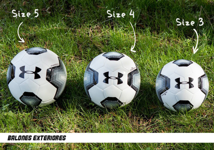 Tallas y medidas de los balones oficiales de futbol y futbol sala