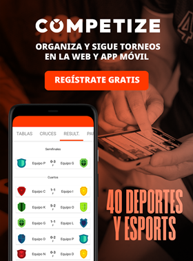 COMPETIZE programa para torneos y app para ligas