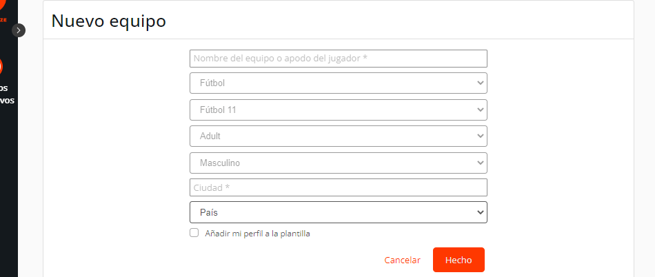 Añadir equipos nuevos a competiciones de un torneo o liga